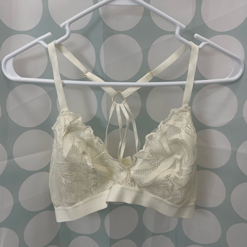New Women’s Aerie Bralette off-white